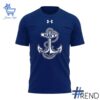 Stylish Navy Midshipmen football T Shirt designed for all-day comfort.