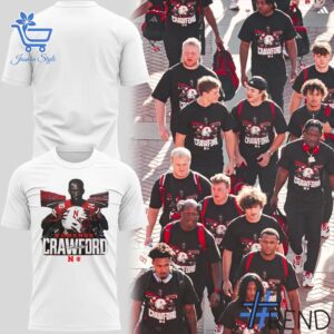 Stylish Nebraska Huskers Terence Crawford T shirt designed for all-day comfort.