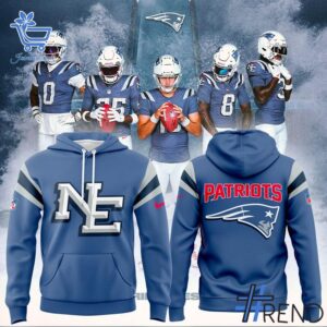 The New England Patriots Rivalries Shirt adds a colorful spark to your wardrobe.