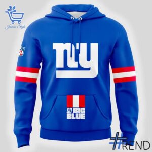 The New York Giants Legacy Hoodie adds a colorful spark to your wardrobe.