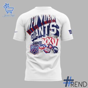 Versatile New York Giants Super Bowl XXV Shirt perfect for casual and sporty looks.
