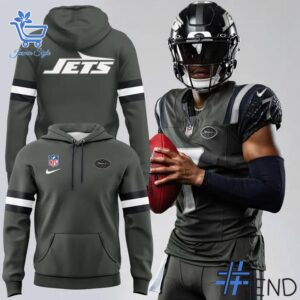 Trendy New York Jets The Rivalries Uniforms Sweatshirt perfect for casual and streetwear outfits.