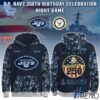 The 1 New York Jets US Navy 250th Birthday Hoodie brings street-ready confidence to everyday outfits.
