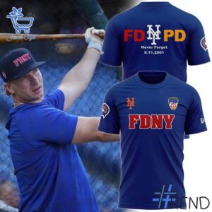 Stylish New York Mets FDNY Shirt designed for all-day comfort.