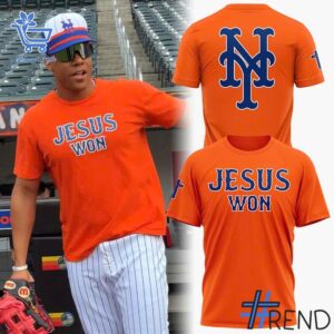 Stylish New York Mets Jesus Won T shirt designed for all-day comfort.
