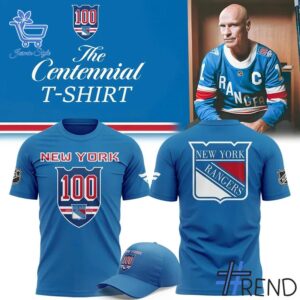 Stylish New York Rangers One Hundred Years As One Hoodie designed for all-day comfort.