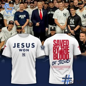 Stylish New York Yankees Jesus Won Shirt designed for all-day comfort.