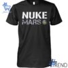 The 1 Nuke Mars Earth Shirt brings street-ready confidence to everyday outfits.
