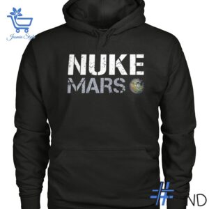 The 3 Nuke Mars Earth Shirt brings street-ready confidence to everyday outfits.