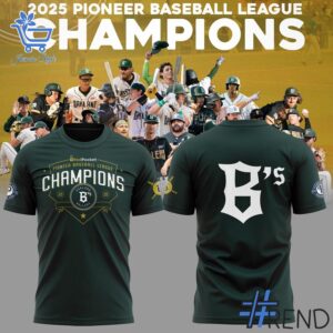 Versatile Oakland Ballers PIEoneer Champions Shirt perfect for casual and sporty looks.