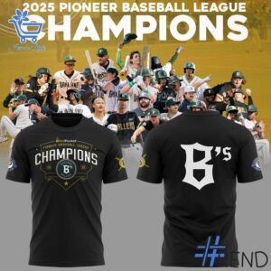Versatile Oakland Ballers PIEoneer Champions Shirt perfect for casual and sporty looks.