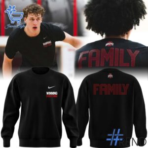 Refresh your collection with the timeless 2 Ohio State Buckeyes Winning Everything Family Shirt.