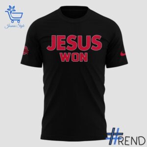 Versatile Ohio State Football Revival JESUS WON Shirt perfect for casual and sporty looks.