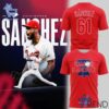 Take on every challenge with the Philadelphia Phillies Cristopher Sanchez Vamos Sanchez Shirt.