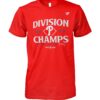 Trendy Philadelphia Phillies National League East Division Champions Shirt perfect for casual and streetwear outfits.