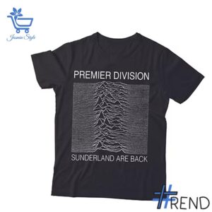 Refresh your collection with the timeless Premier Division Sunderland Are Back Shirt.