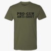Comfortable Pro Gun Anti Idiot Shirt designed with attention to detail.