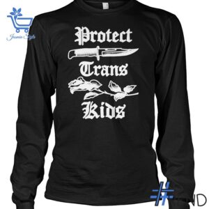 Refresh your collection with the timeless 2 Protect Trans Kids Shirt.