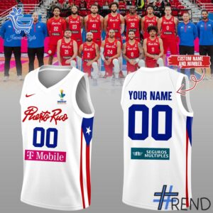 The 2 Puerto Rico 2025 FIBA AmeriCup Basketball Jersey brings street-ready confidence to everyday outfits.