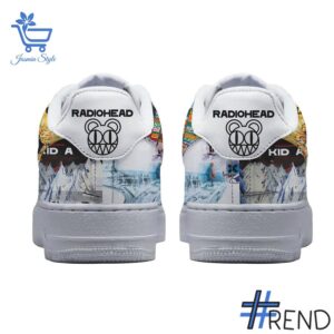 Experience the sleek design of the Radiohead In Rainbows Nike Air Force.