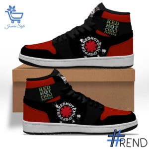 The Red Hot Chili Peppers Air Jordan adds a colorful spark to your wardrobe.