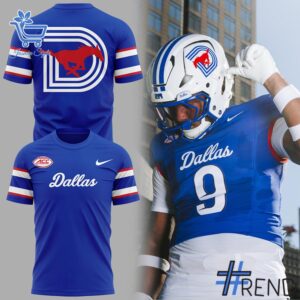 Trendy SMU Mustangs Dallas Hoodie perfect for casual and streetwear outfits.