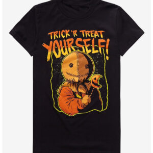 Stylish Sam Trick 'R Treat Yourself Shirt designed for all-day comfort.