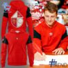 Trendy San Francisco ers Collection Red Hoodie perfect for casual and streetwear outfits.