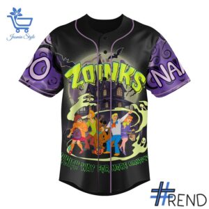 Comfortable Scooby Doo Munchies Run Baseball Jersey designed with attention to detail.
