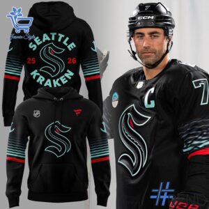 Trendy Seattle Kraken Hockey Darkness Hoodie perfect for casual and streetwear outfits.