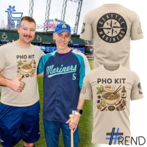 Versatile Seattle Mariners Pho Kit Shirt Hoodie perfect for casual and sporty looks.