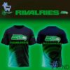 The Seattle Seahawks Rivalries Shirt adds a colorful spark to your wardrobe.