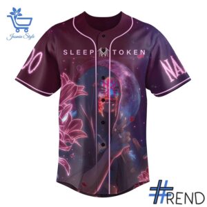 Stylish Sleep Token You know you hypnotize me always Baseball Jersey designed for all-day comfort.
