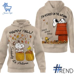 Refresh your collection with the timeless Snoopy Happy Fall Shirt.