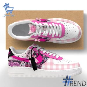 Take on every challenge with the Spooky Babe Halloween Barbie Girl Air Force Shoes.