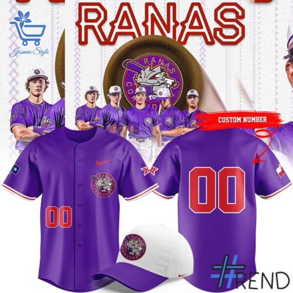 Comfortable TCU Horned Frogs Ranas Cornudas Jerseys designed with attention to detail.