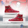 Stylish Tampa Bay Buccaneers Canvas High Top Shoes designed for all-day comfort.