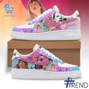 Take on every challenge with the Taylor Swift Lover Air Force Shoes.