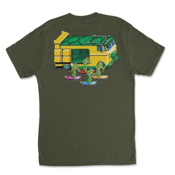 The Teenage Mutant Ninja Turtles Party Wago T shirt adds a colorful spark to your wardrobe.