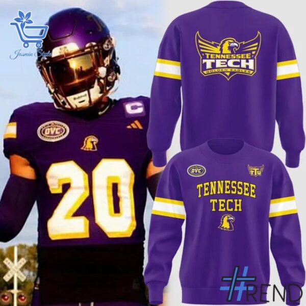 Comfortable Tennessee Tech Golden Eagles Football Uniform Hoodie designed with attention to detail.