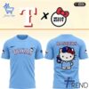 The 1 Texas Rangers Hello Kitty Charm Shirt brings street-ready confidence to everyday outfits.