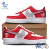 Stylish Texas Tech Red Raiders Cold Front Patrick Mahomes Uniform Air Force Shoes designed for all-day comfort.