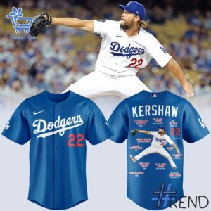 Stylish Thanks for the Legendary Memories Clayton Kershaw Jersey designed for all-day comfort.