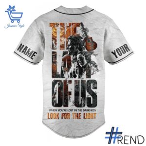Take on every challenge with the The Last of Us Baseball Jersey.
