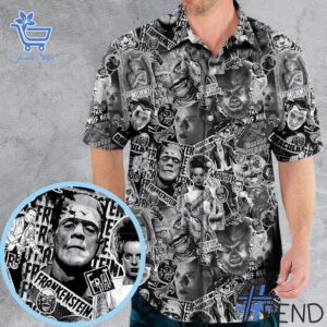 The The Monsters Universal Hawaiian Shirt is built for bold street style.