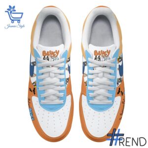Stylish The Nightmare Before Bluey Nike Air Force designed for all-day comfort.