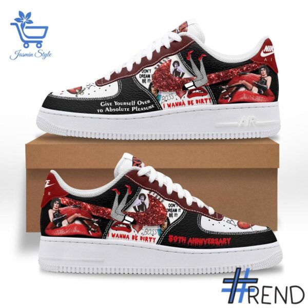 Take on every challenge with the The Rocky Horror Picture Show Air Force Shoes.