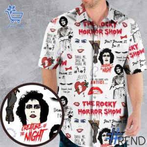 Stylish The Rocky Horror Picture Show Hawaiian Shirt designed for all-day comfort.