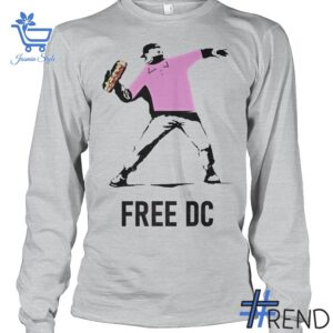 The 2 The Sandwich Guy Free DC Shirt brings street-ready confidence to everyday outfits.