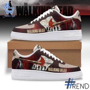 The The Walking Dead Air Force Shoes is built for bold street style.